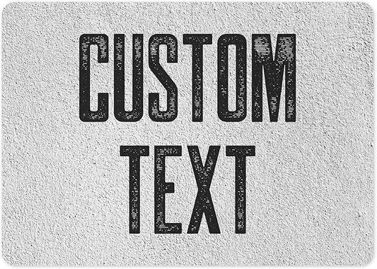 Custom Sign, Custom Street Sign, 11 Font Colors, 13 Font Styles, 4 Hole Options, 22 Sizes, 10x14 Inches, Rust Free DiBound, Fade Resistant, Made in USA by My Sign Center (Concrete)