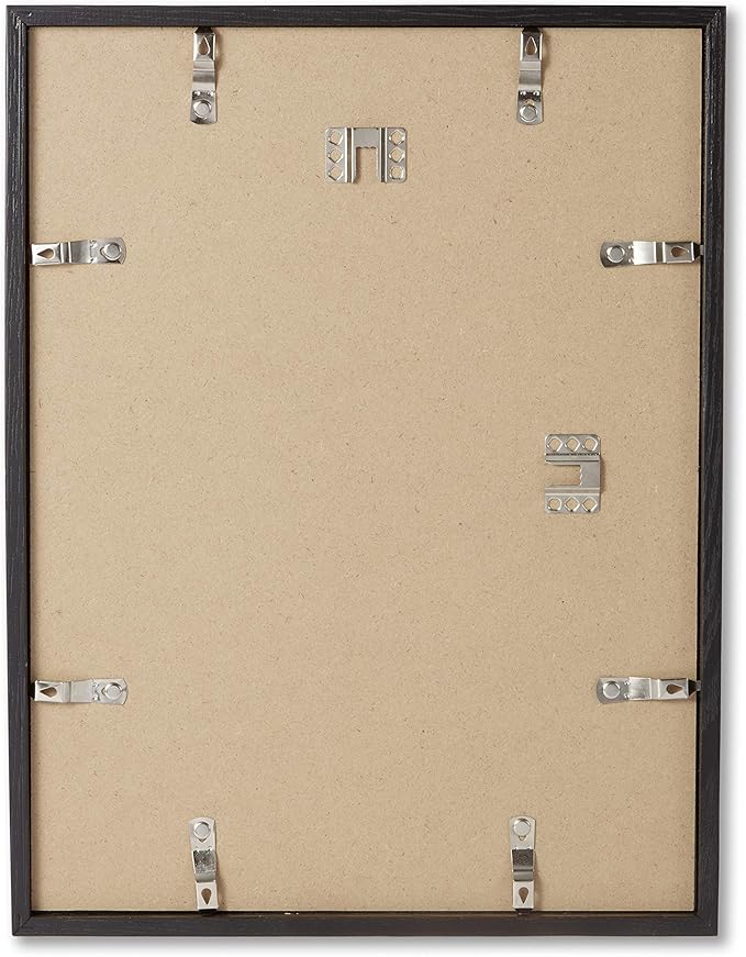 Opposite Wall - 50x70 cm - Black Solid Wood Picture Frame - Lightweight, Versatile & Shatterproof - Wall Hanging Photo or Poster Frame - Wall Decor for Office, Gallery & Home, 19 3/4 x 27 1/2 in