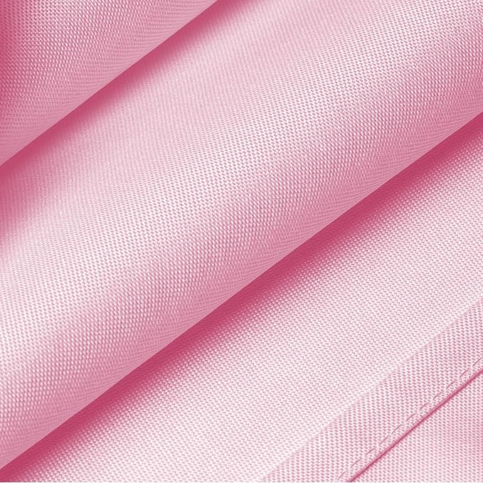 Lann's Linens - 10 Premium 70" Round Tablecloths for Wedding/Banquet/Restaurant - Polyester Fabric Table Cloths - Pink