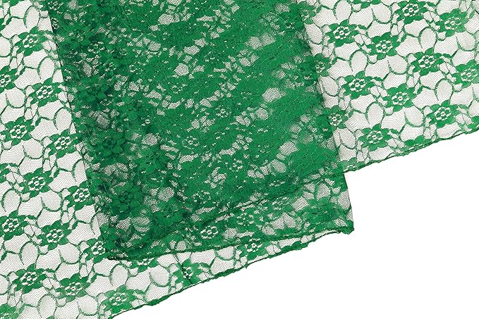 MDS Pack of 12 Wedding 12 x 108 inches Satin Table Runner for Wedding, Decorations for Birthday Parties, Banquets, Graduations, Engagements, Runners fit Rectangle, Round Table- Hunter Green