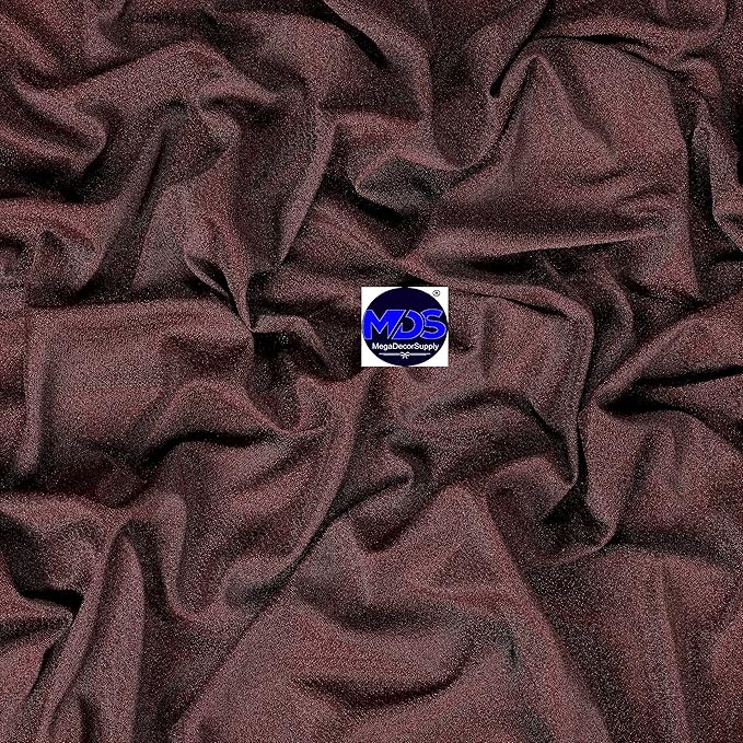 MDS Halloween Chiffon Draping Fabric - 2 Panel, 30" Wide x 50ft Long - Sheer Spooky Arbor & Canopy Drapery for Haunted House Backdrops, Party Ceilings, DIY Costumes & Themed Events - Burgundy